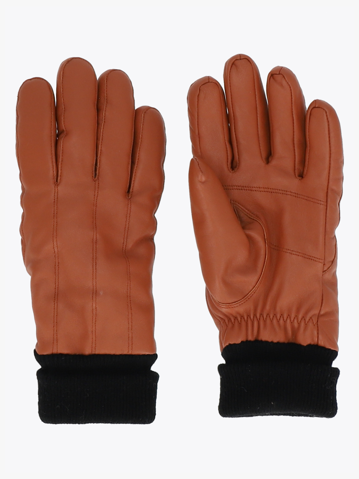 Twentyfour Mode Skinnhanske Lys Brun