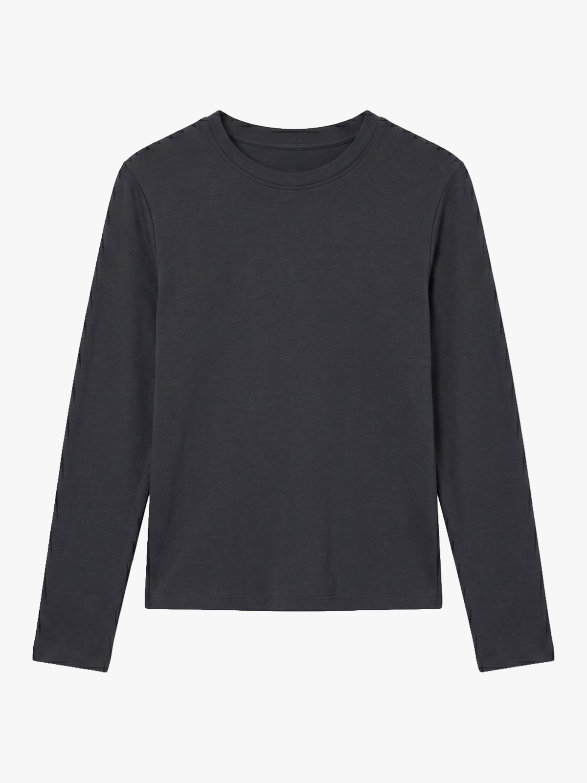 Topshop Everyday Long Sleeve Top Black