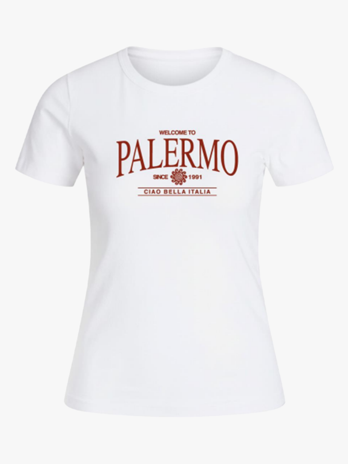 Topshop Kia Everyday Print Short Sleeve Top Palermo