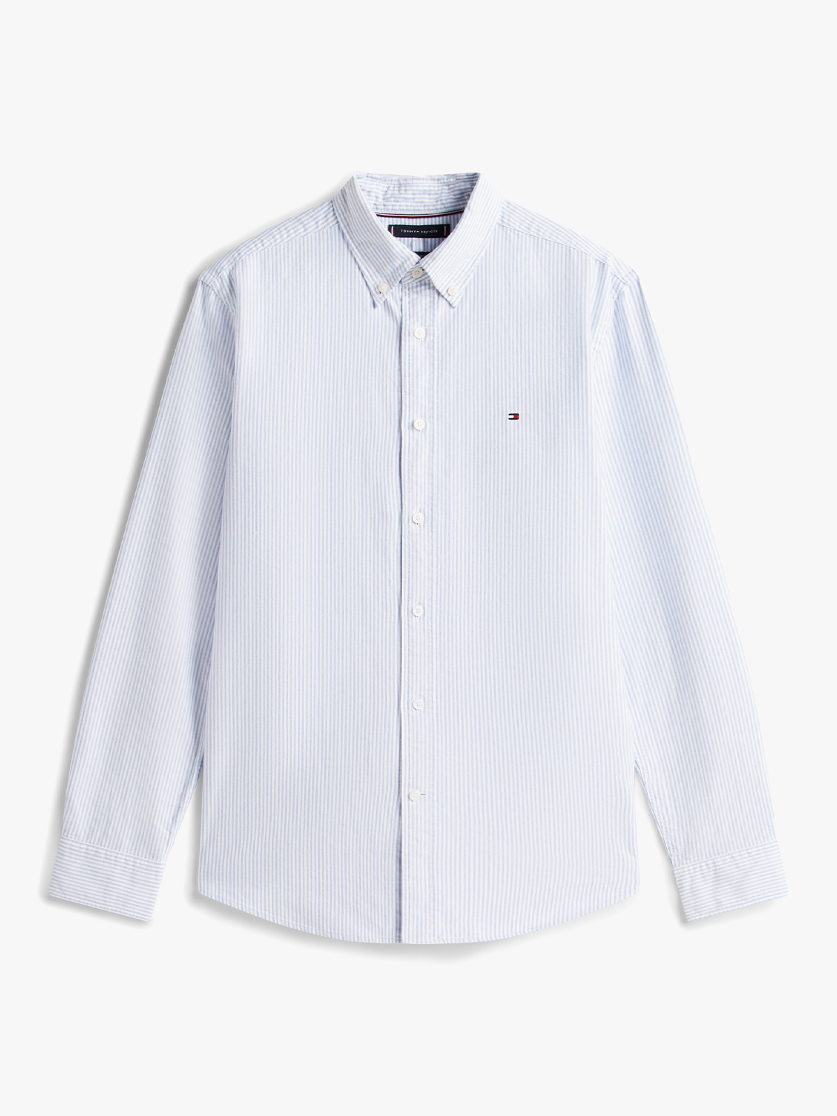 Tommy Hilfiger Heritage Oxford Stripe Regular Fit Shirt Blå