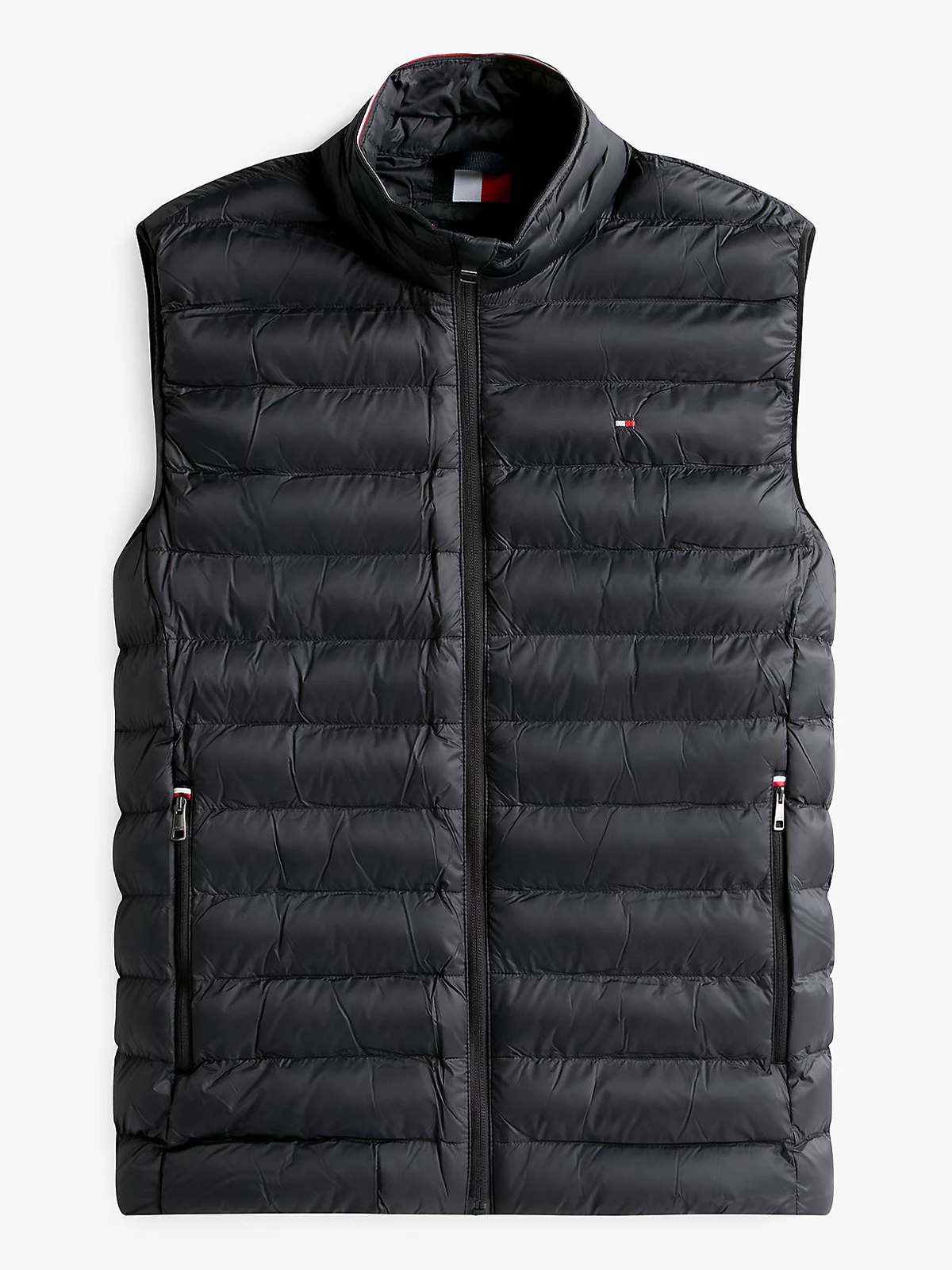 Tommy Hilfiger Core Packable Recycled Vest Black