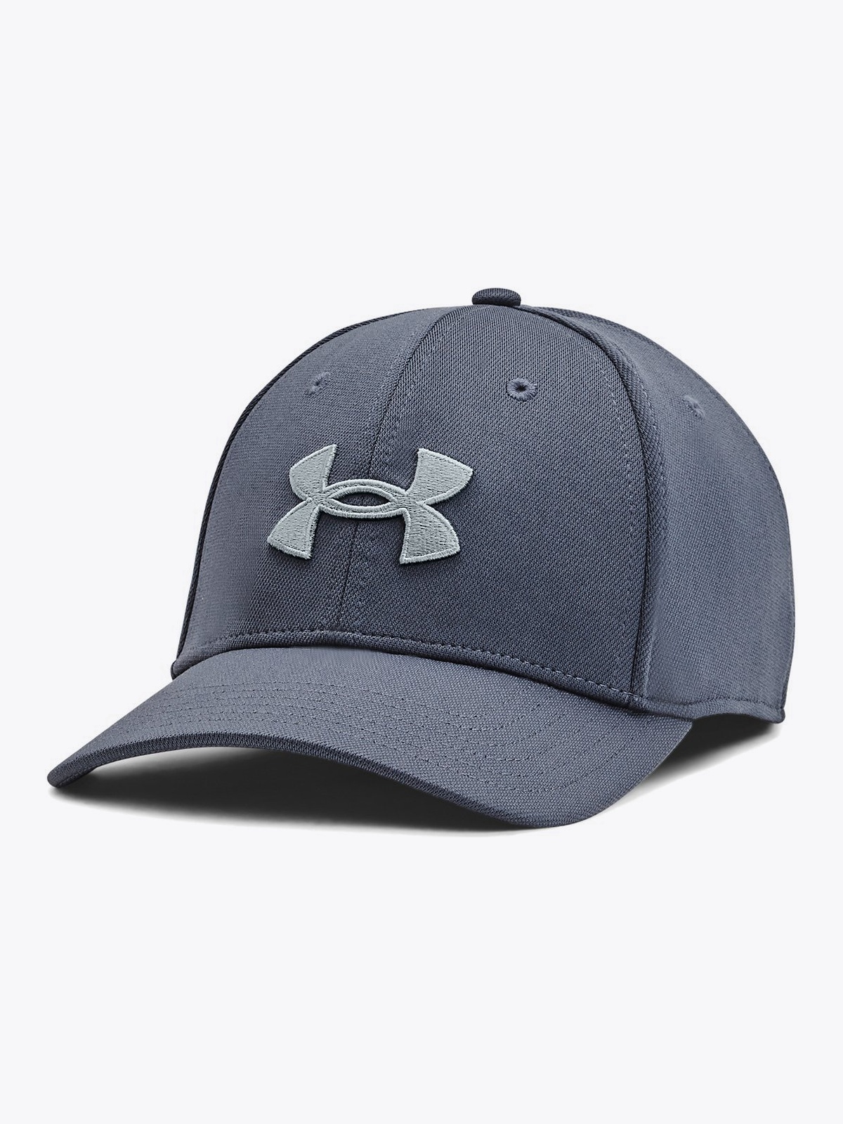 Under Armour Blitzing Low Strech Fit Cap Downpur Gray / Harbour Blue