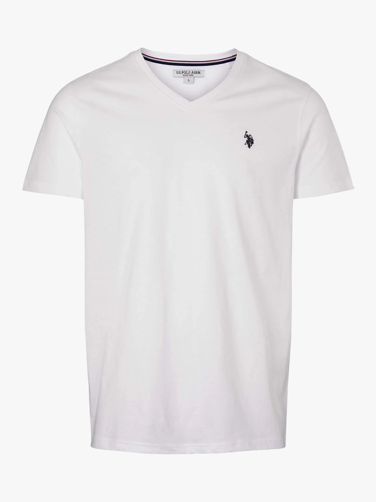 U.S. Polo Assn. Cem T-Shirt V-Neck White