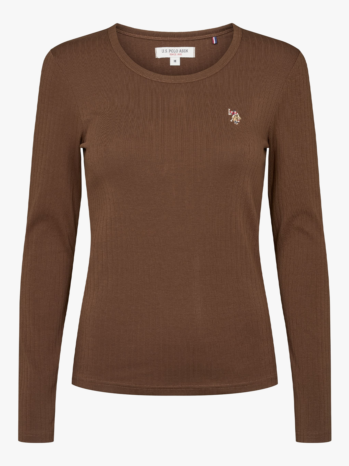 U.S. Polo Assn. Carlotta Long Sleeve T-shirt Chestnut