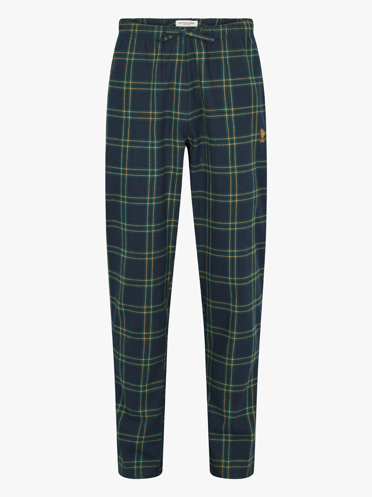U.S. Polo Assn. Charly Flannel Pysjamas Pants Brown Sugar Check