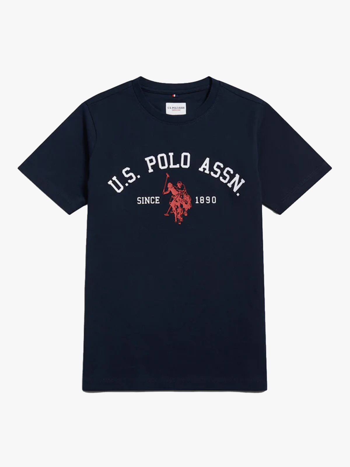 U.S. Polo Assn. Junior Signature Arch Print Tshirt Navy
