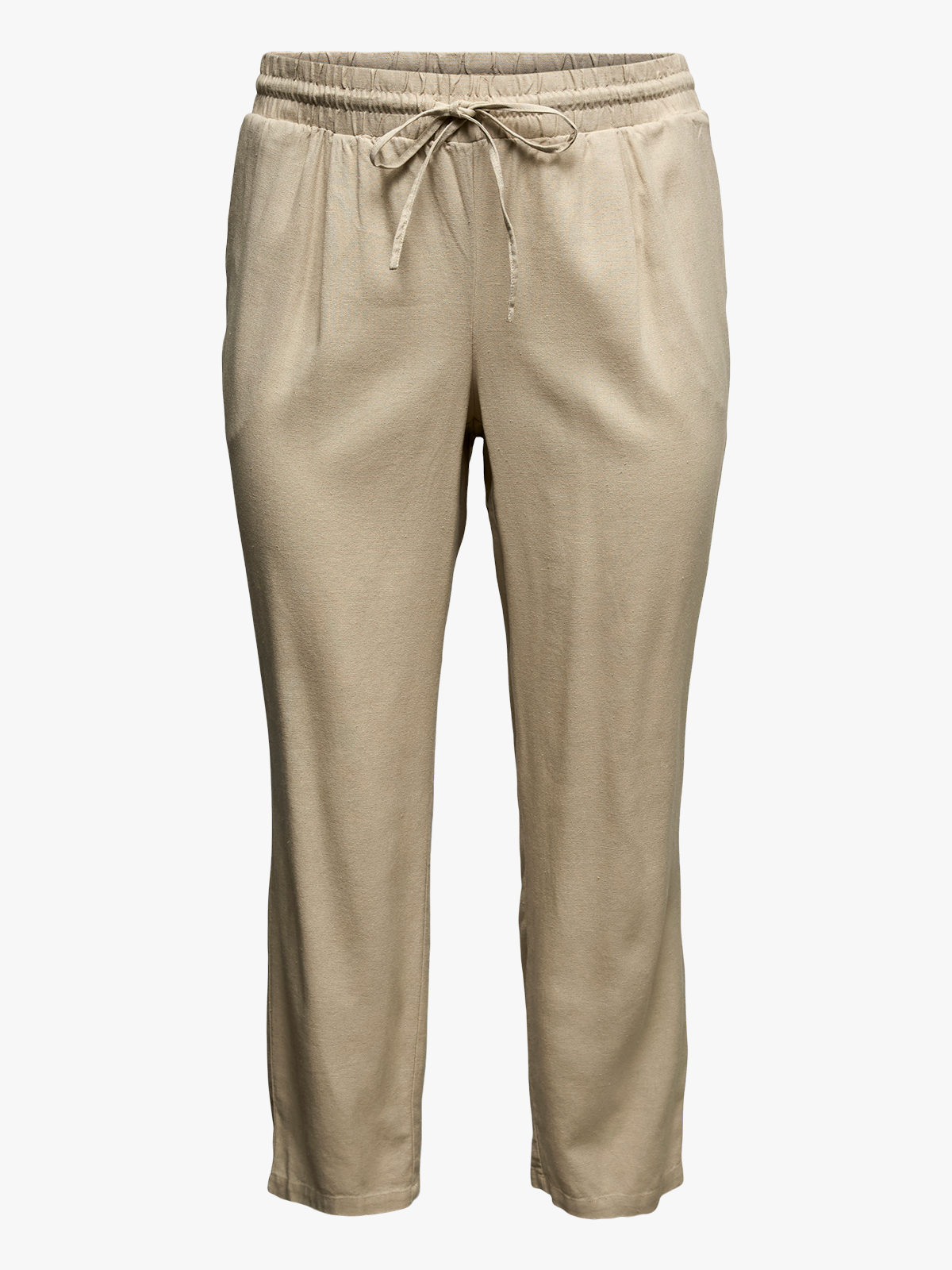 Vero Moda Curve Jesmilo Ankle Pants Grå / Silver Lining