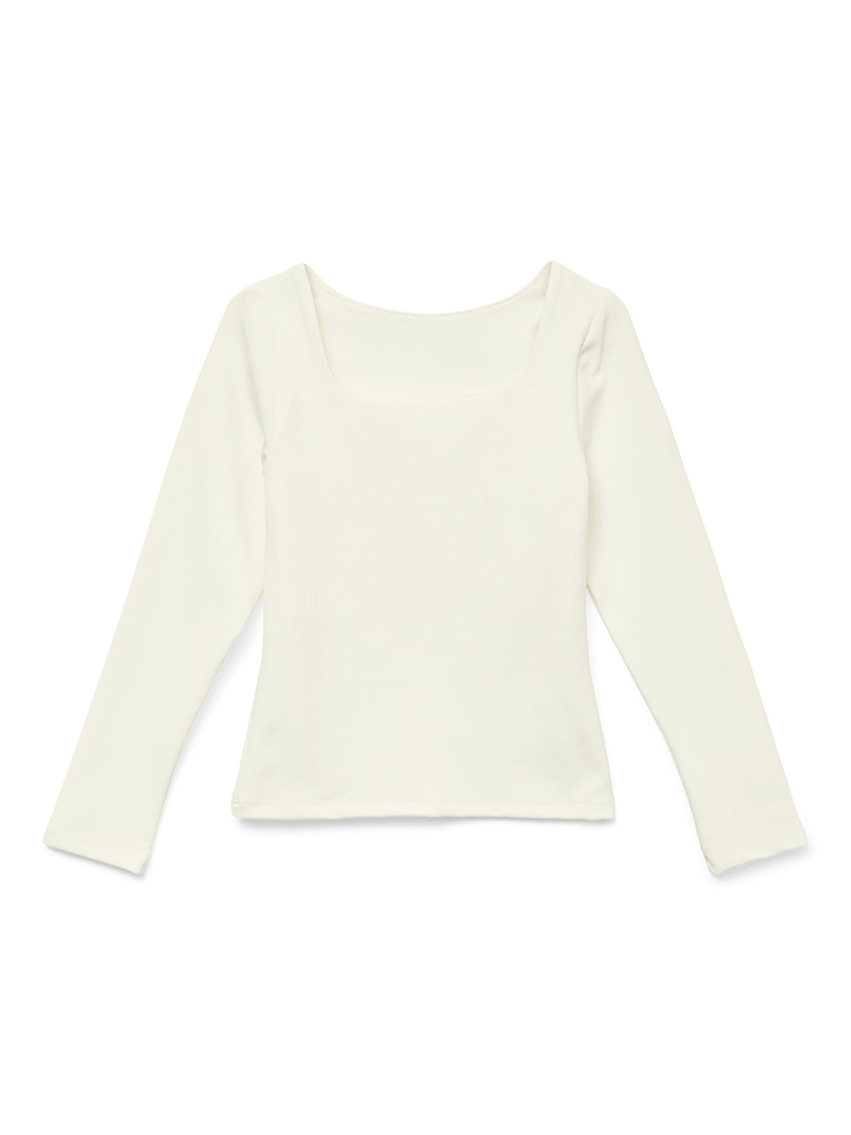 Vero Moda Girl Million Long Sleeve Square Top 2-Way Snow White