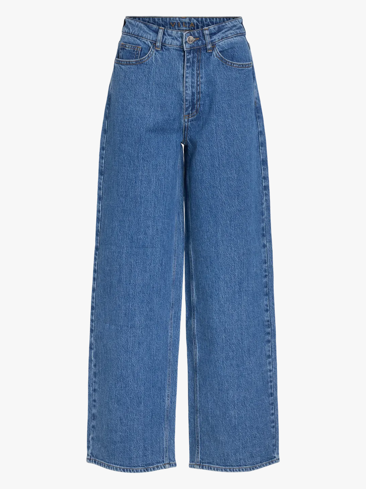 Vila Freya Jaf High Waist Jeans Medium Blue Denim