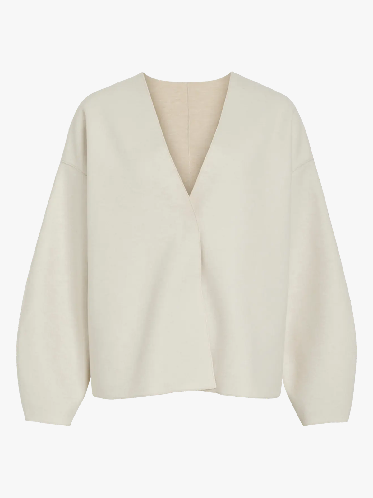 Vila Juice Loose Long Sleeve Jacket Super Light Natural Melan