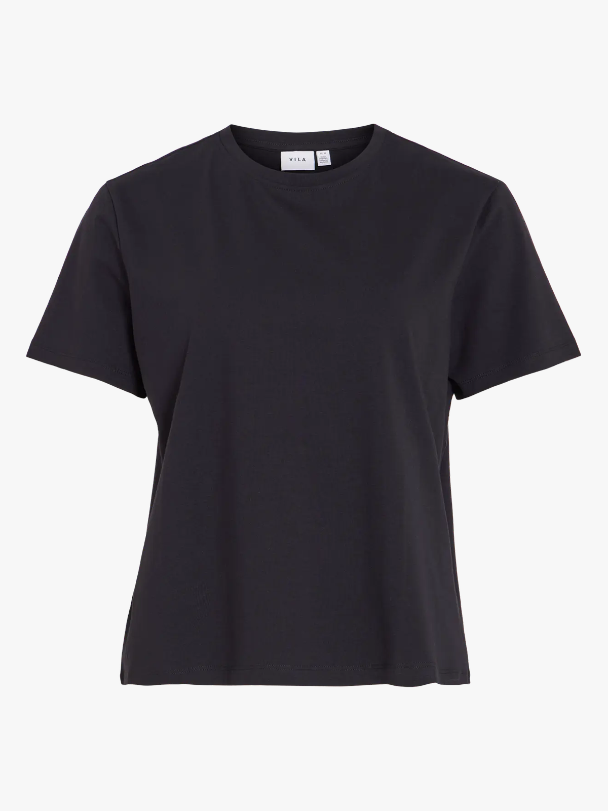 Vila Nora Short Sleeve T-Shirt Black Beauty