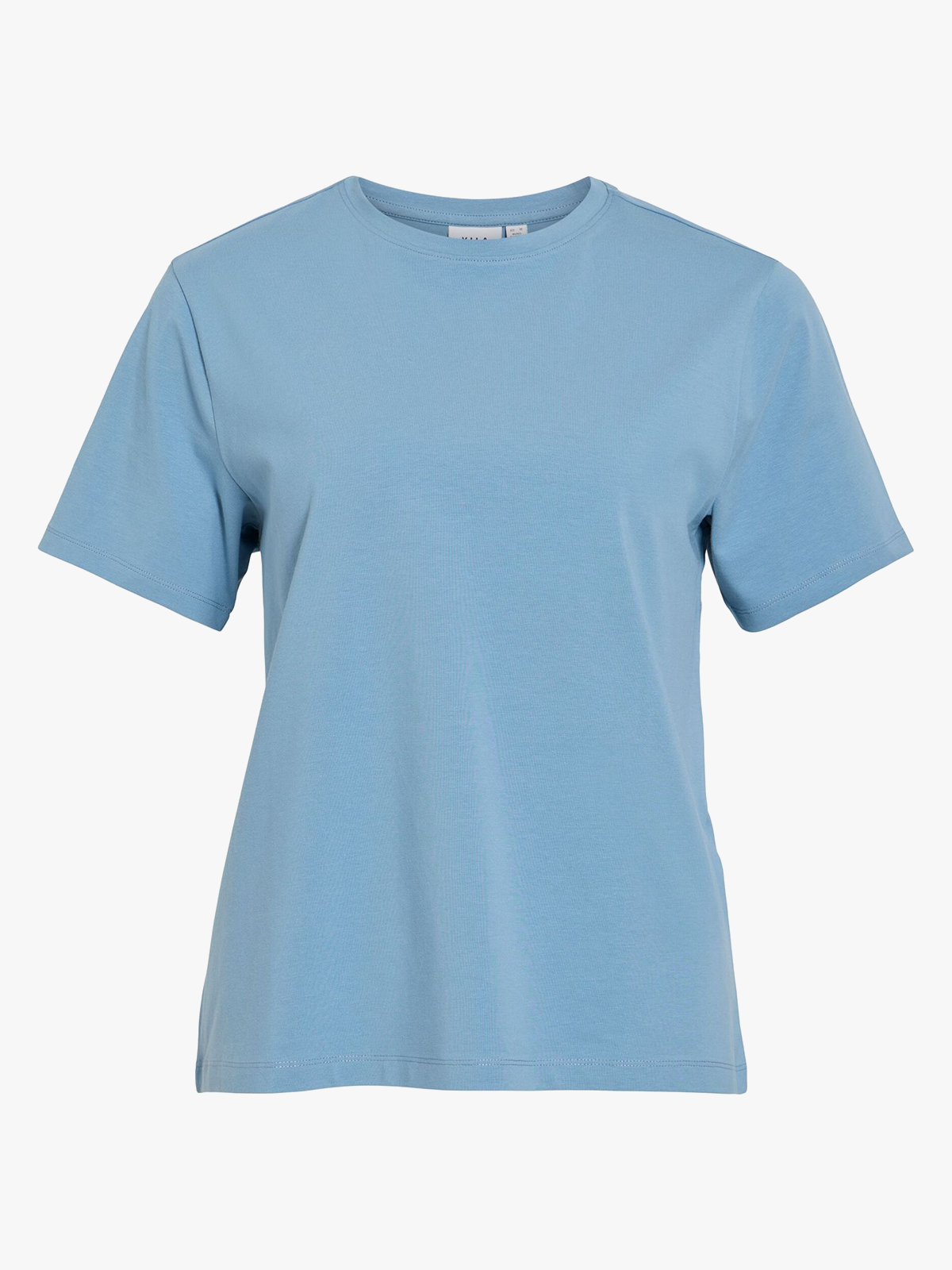 Vila Nora Short Sleeve T-Shirt Blue Shadow