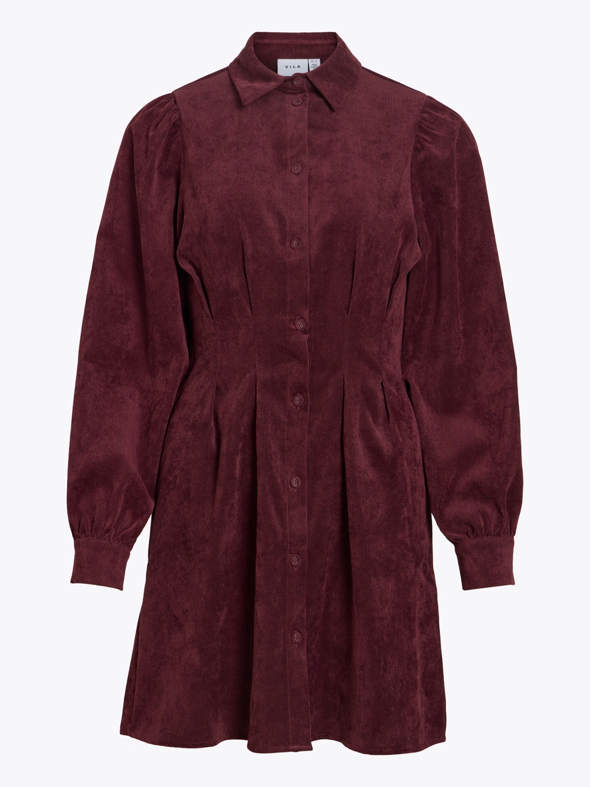 Vila Cordu Long Sleeve Shirt Dress Port Royale