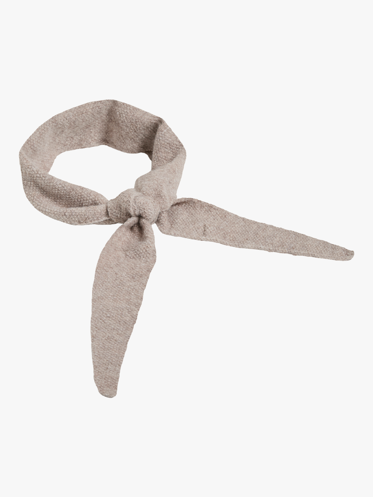 Vila Warika Knit Scarf Natural Melange