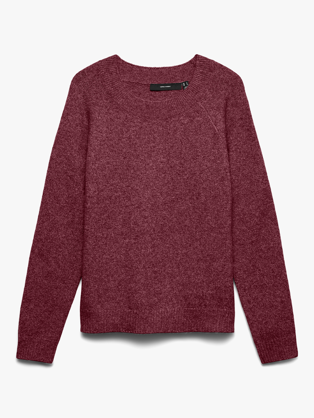 Vero Moda Doffy Long Sleeve O-Neck Blouse Windsor Wine