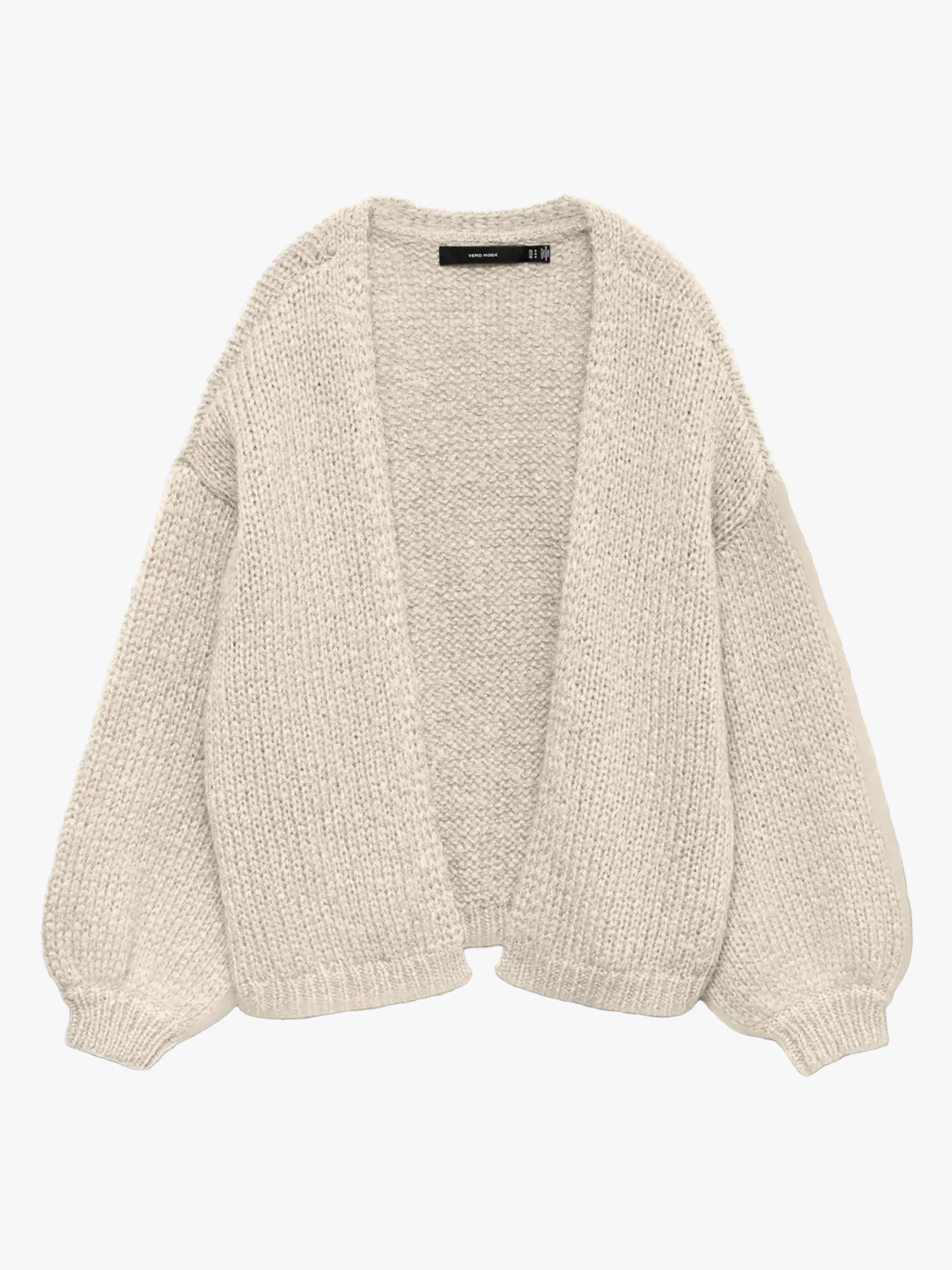 Vero Moda Maybe Long Sleeve Open Cardigan Birch