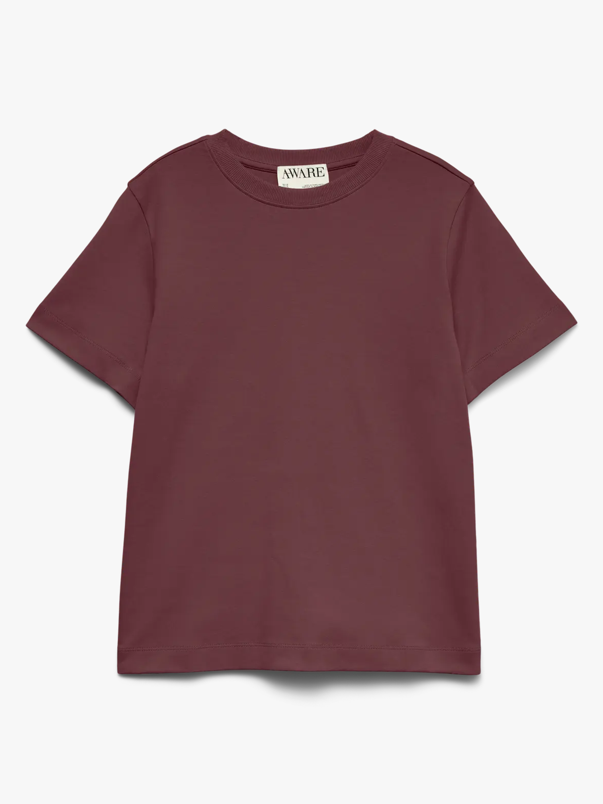 Vero Moda Aware Naima Short Sleeve O-Neck T-shirt Catawba Grape