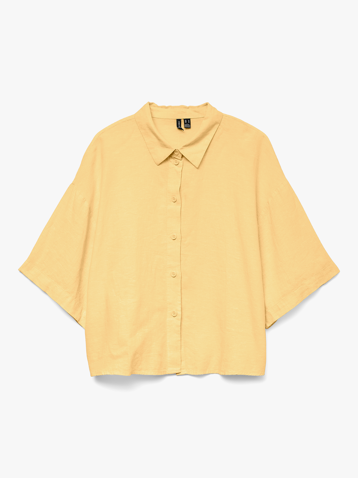 Vero Moda Linn 2/4 Short Shirt Golden Haze