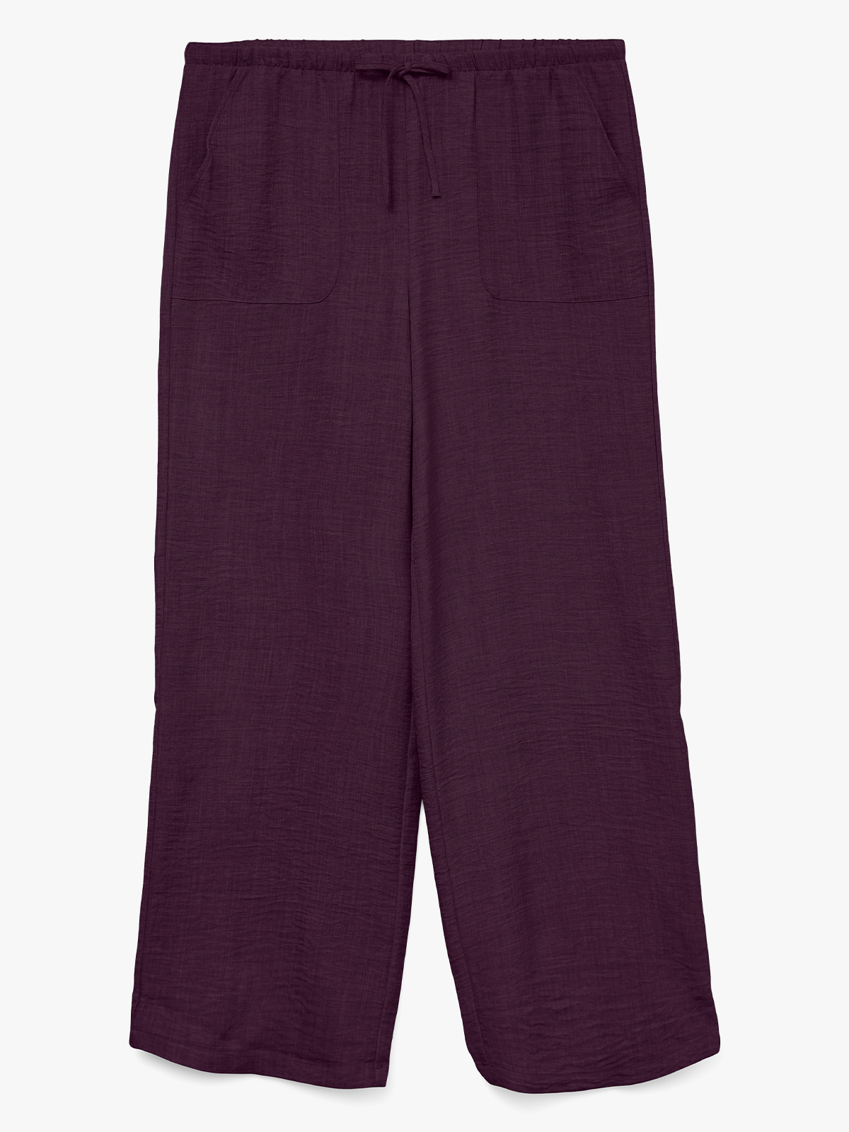 Vero Moda Melaney High Waist Loose Pant Winetasting