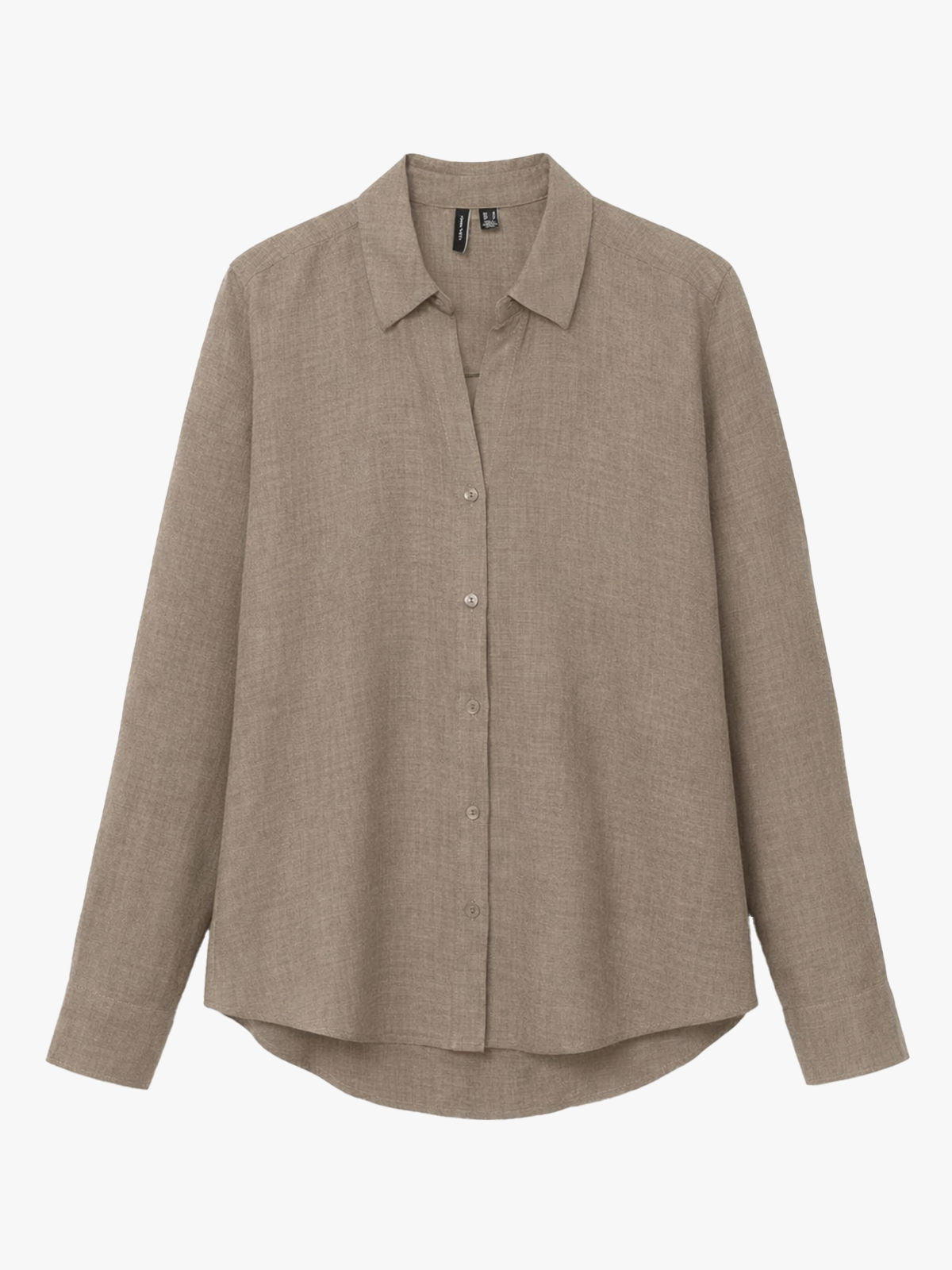 Vero Moda Melaney Queeny Long Sleeve Shirt Brindle