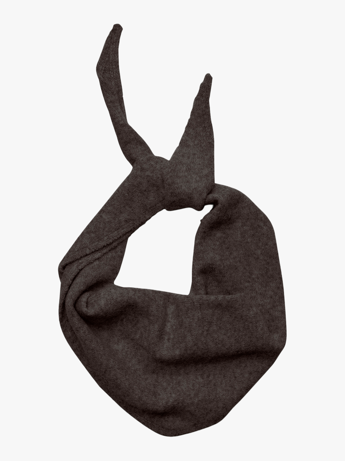 Vero Moda Lina Small Triangle Scarf Chocolate Torte Melange