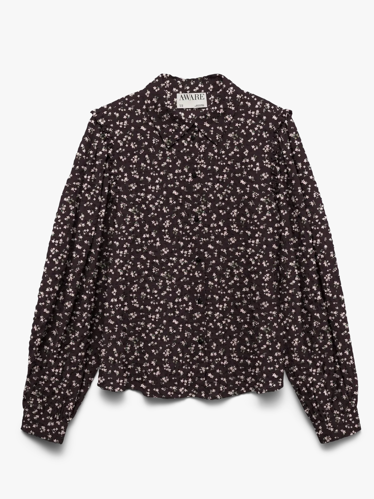 Vero Moda Aware Noelle Long Sleeve Shirt Chocolate Torte Parfait Pink