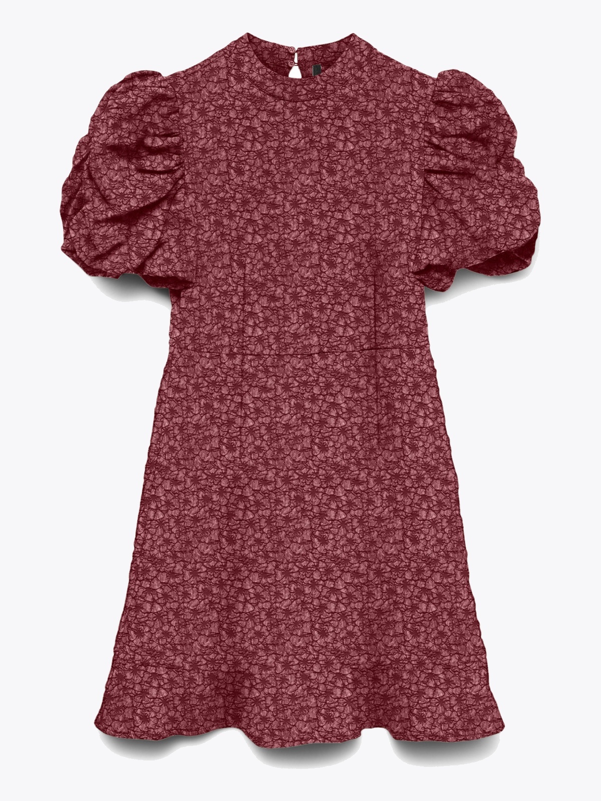 Vero Moda Merle Short Sleeve Short Dress Biking Red