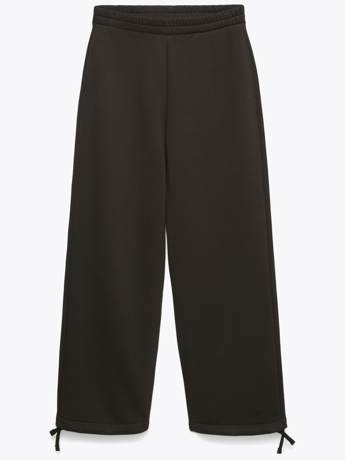 Vero Moda Teddy Mid Waist Wide Pants Chocolate Torte