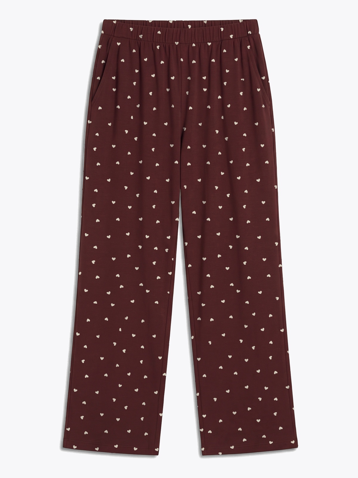 Vero Moda Chris Nw Straight Pants Xmas Rød