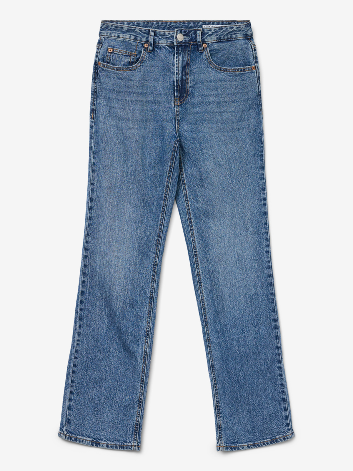 Vero Moda Tessa Straight Jeans Medium Blue Denim