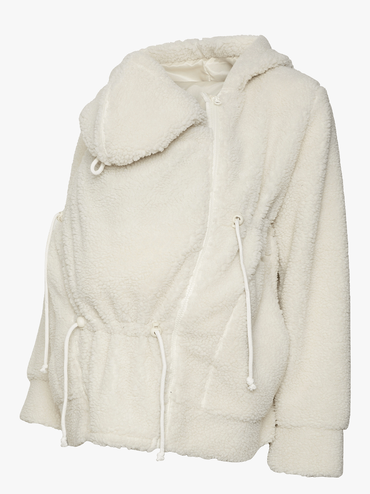 Vero Moda Maternity Rachel 3 in 1 Teddy Jacket Birch