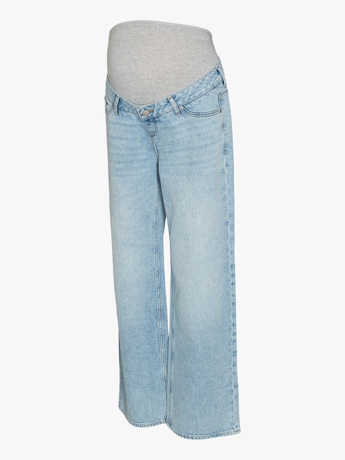 Vero Moda Maternity Tessa Wide Jeans Light Blue Denim