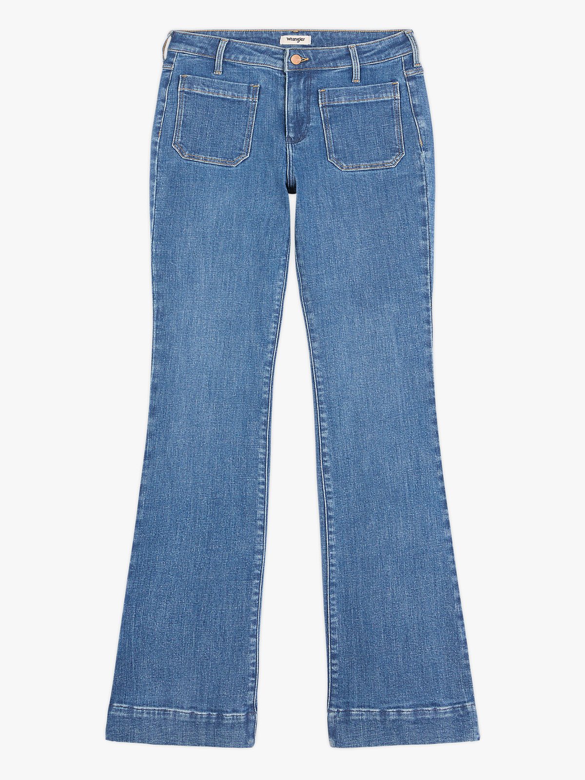 Wrangler Flare Indigo Rush