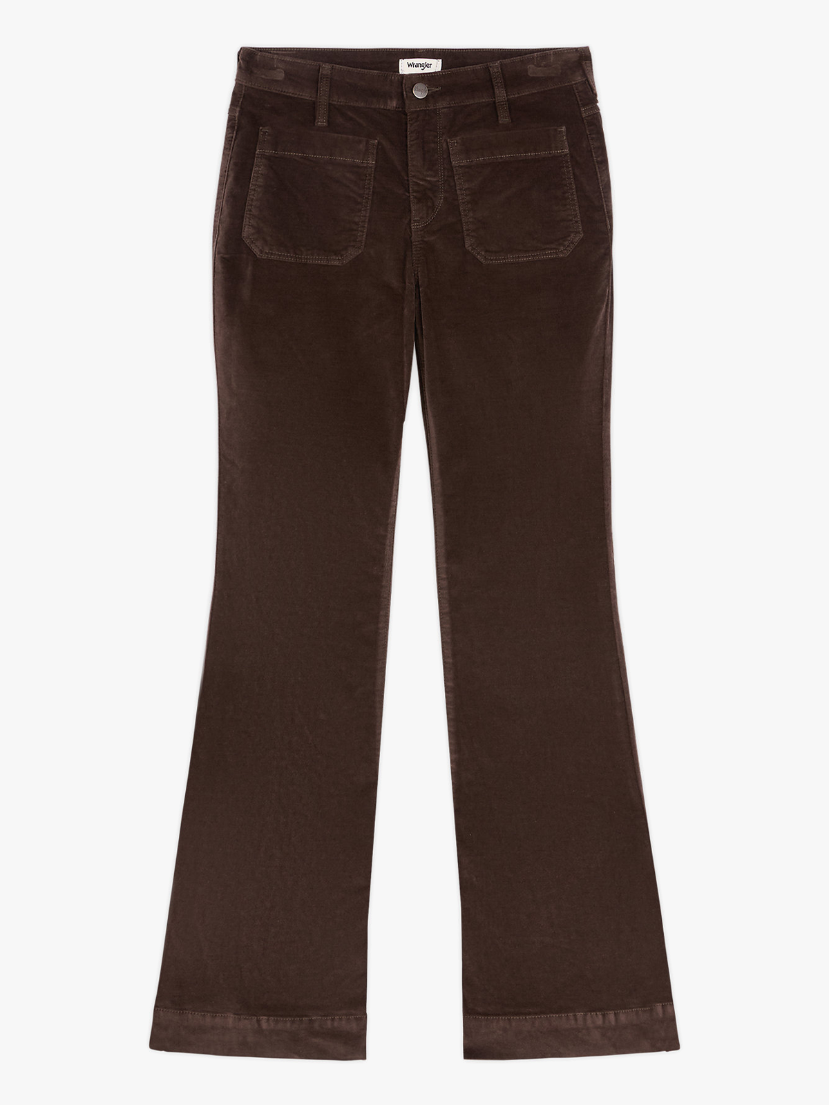 Wrangler Flare Chocolate Torte / Kordfløyel