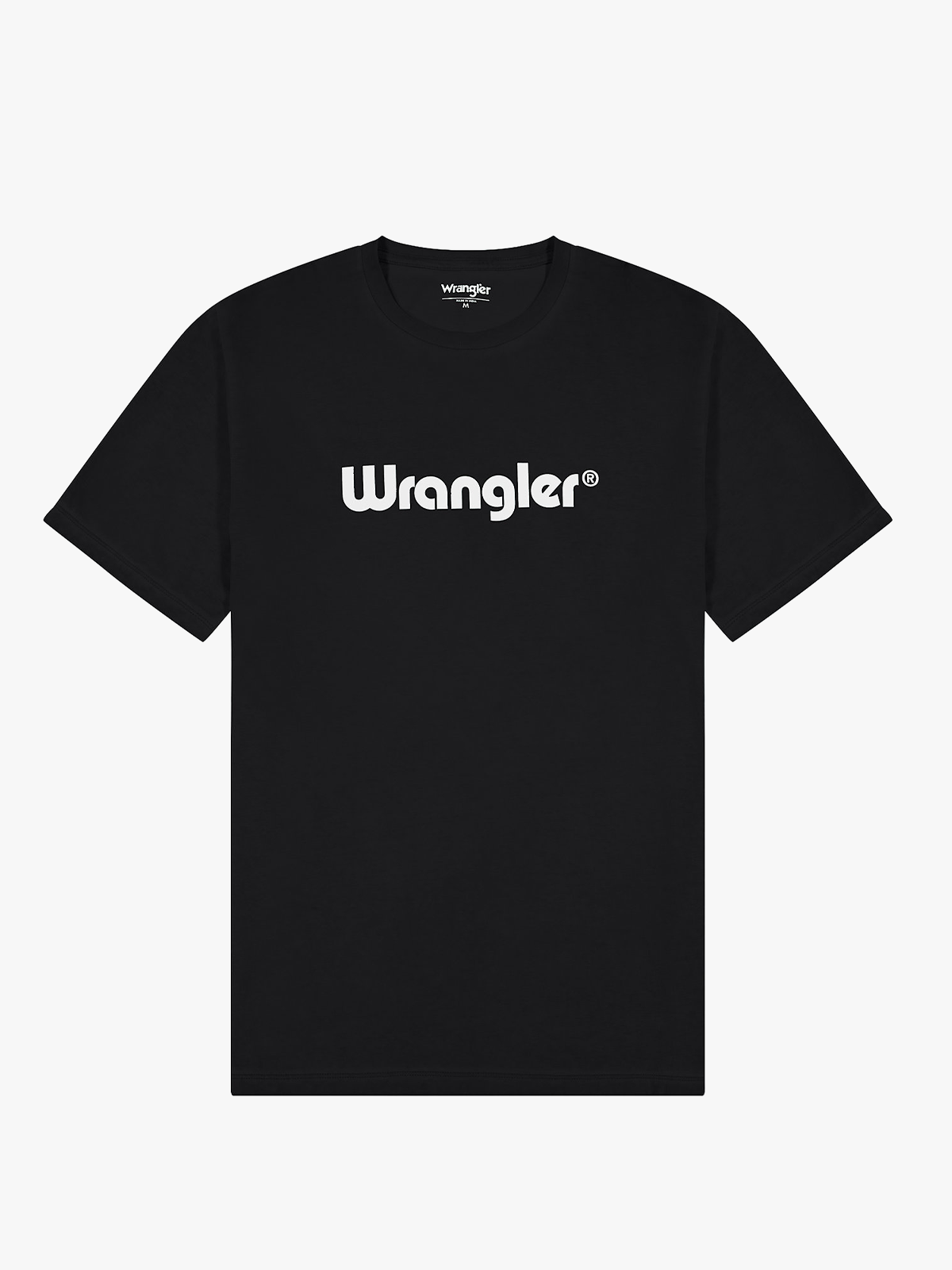 Wrangler Logo Tee Black
