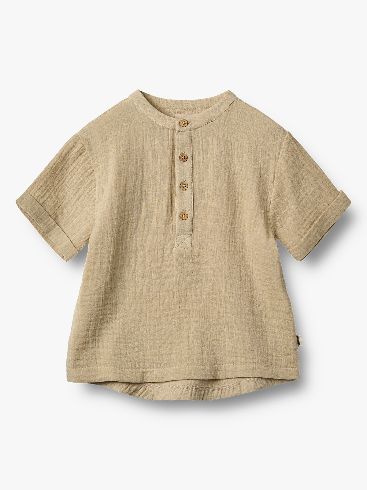 Wheat Shirt Short Sleeve Svend Soft Sand