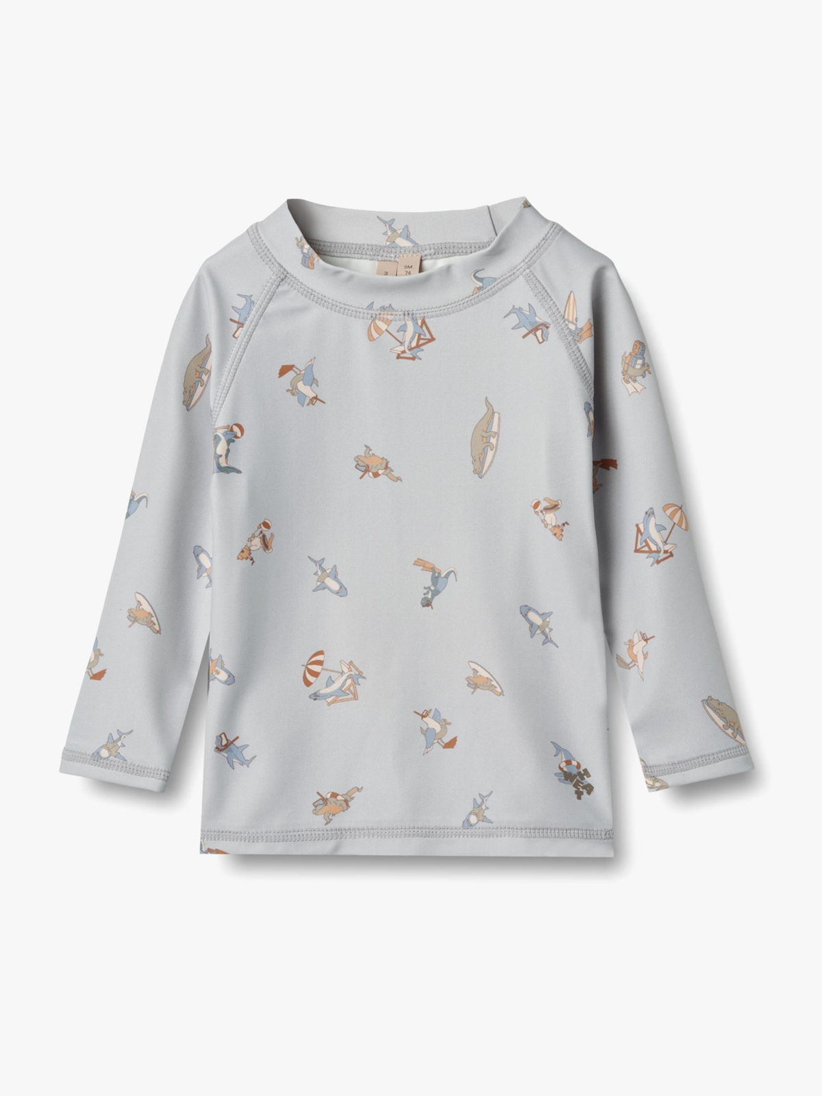 Wheat Swim T-Shirt Long Sleeve Dilan Swim Club