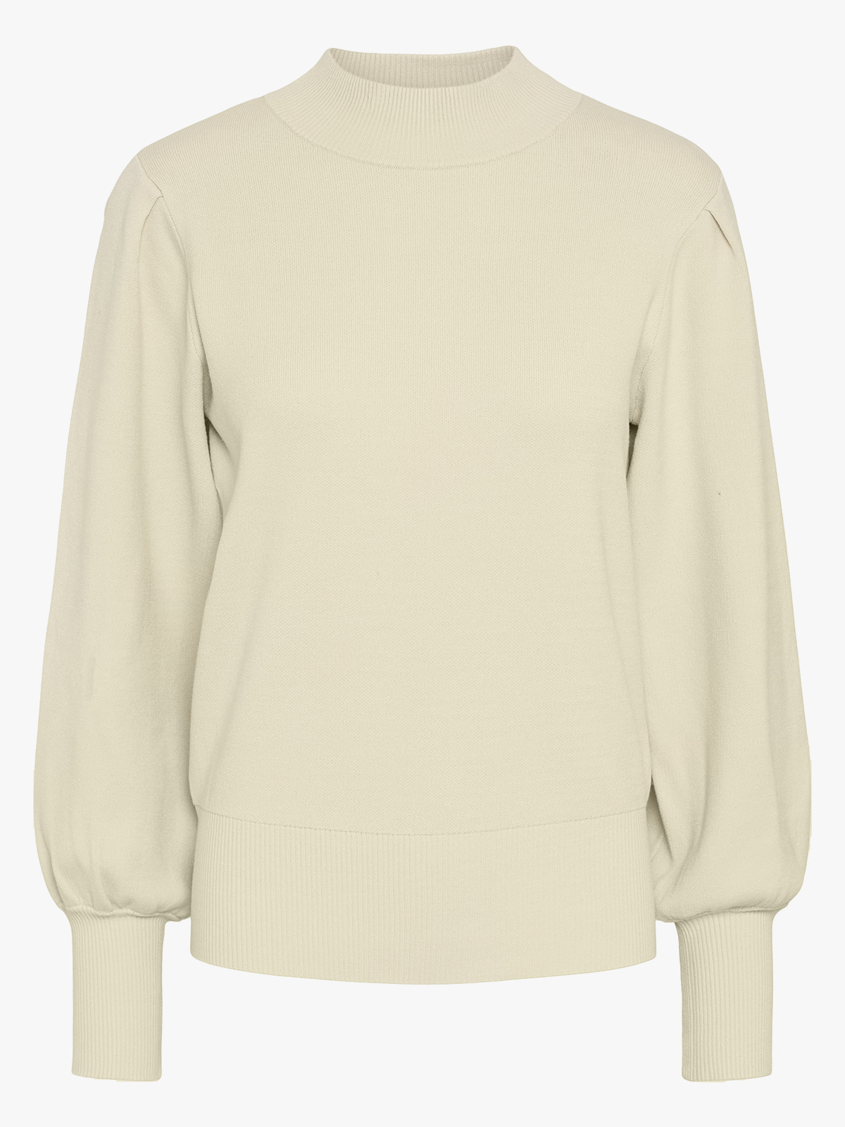 Y.A.S Fonny Long Sleeve Knit Pullover Birch