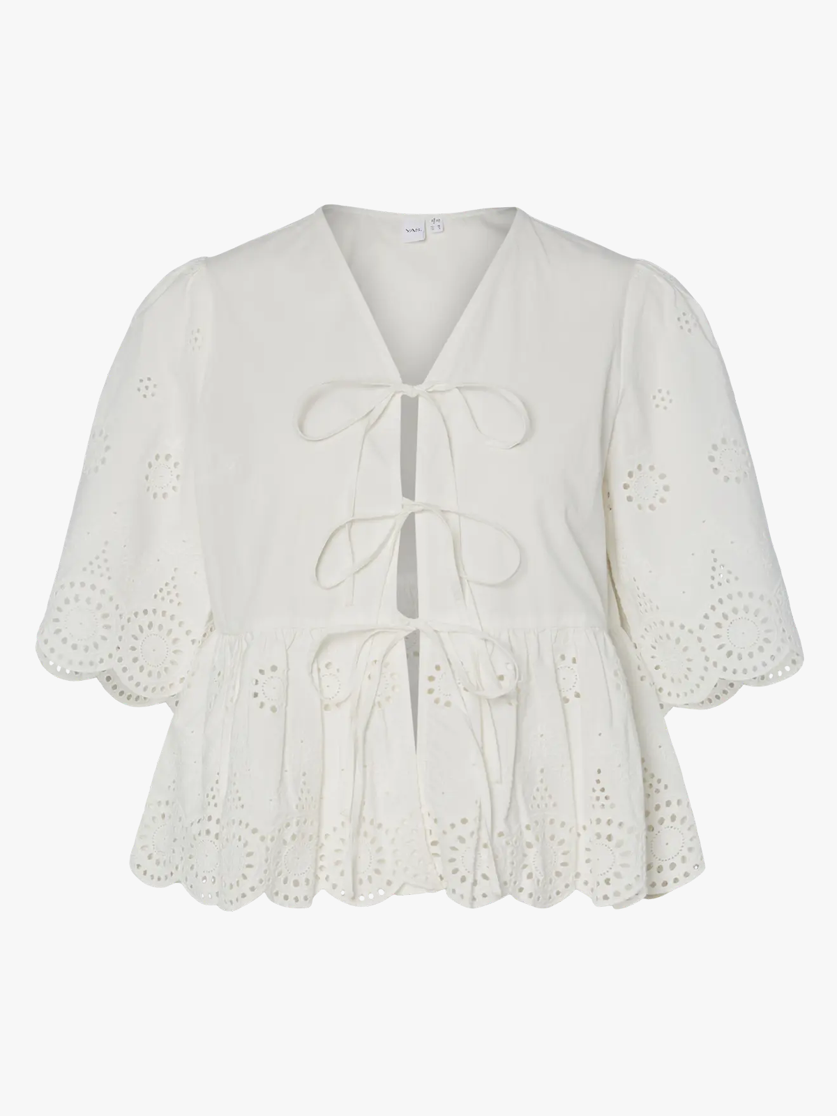 Y.A.S Cornelia 2/4 Tie Top Star White