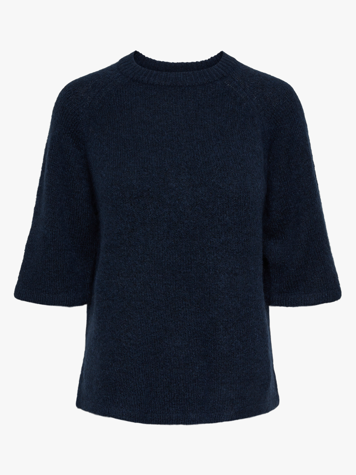 Y.A.S Sanne 2/4 Knit Navy Blazer