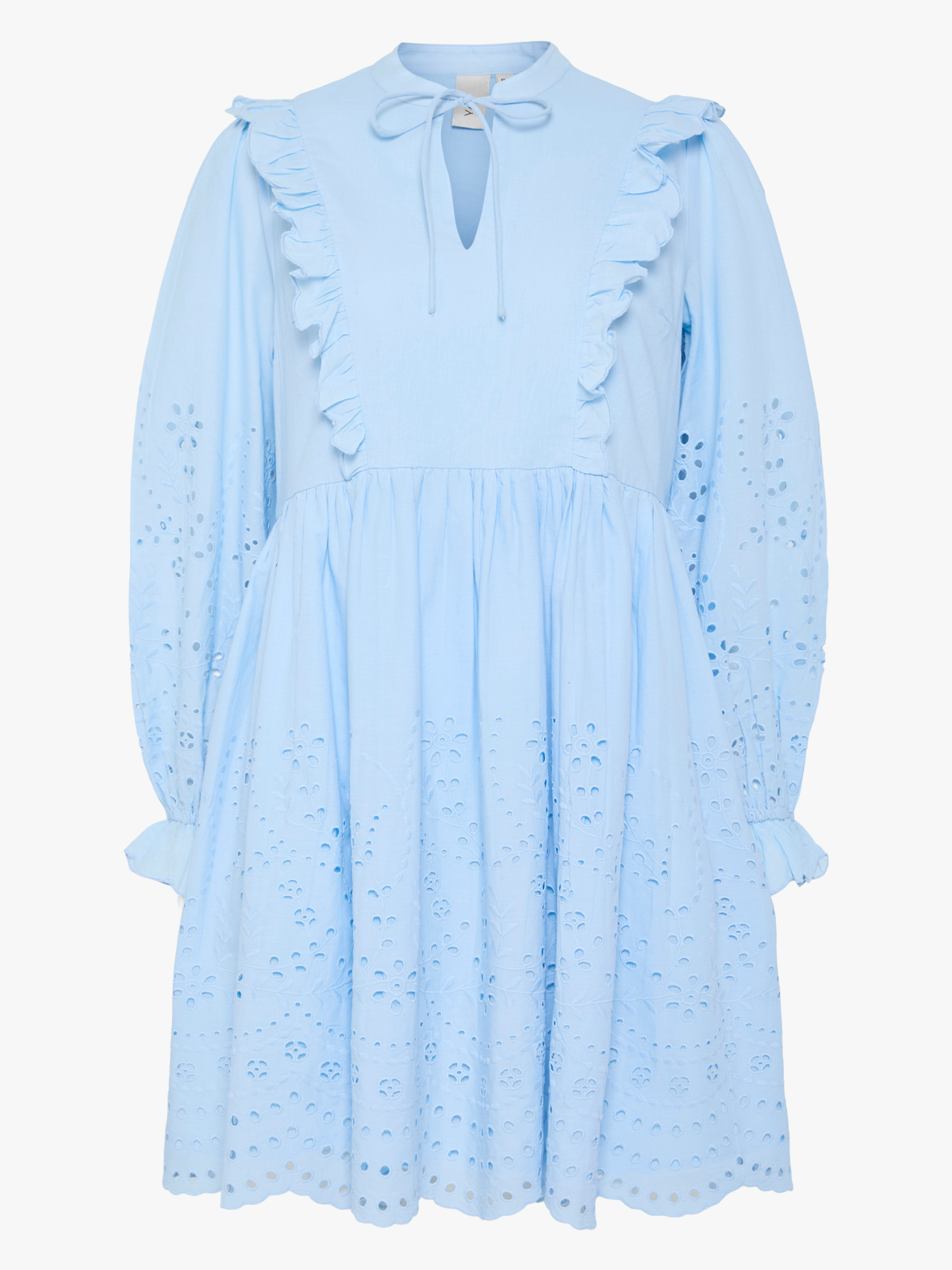 Y.A.S Luma Long Sleeve Dress Clear Sky