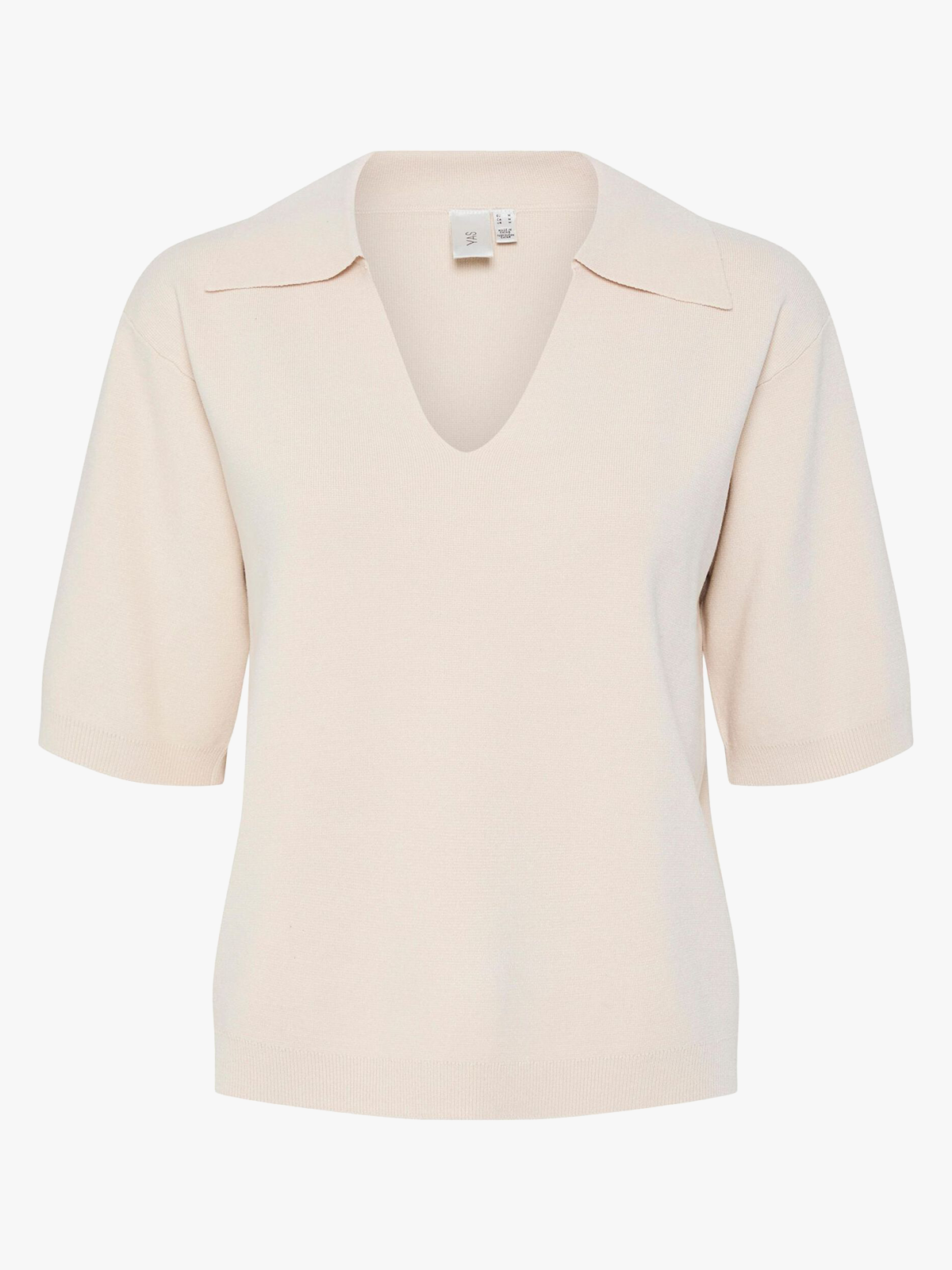 Y.A.S Fonny 2/4 Knit Pullover Birch