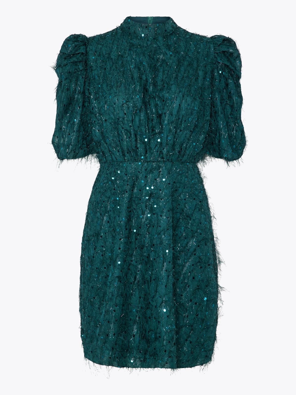 Y.A.S Ilza 2/4 Sequin Dress Ponderosa Pine