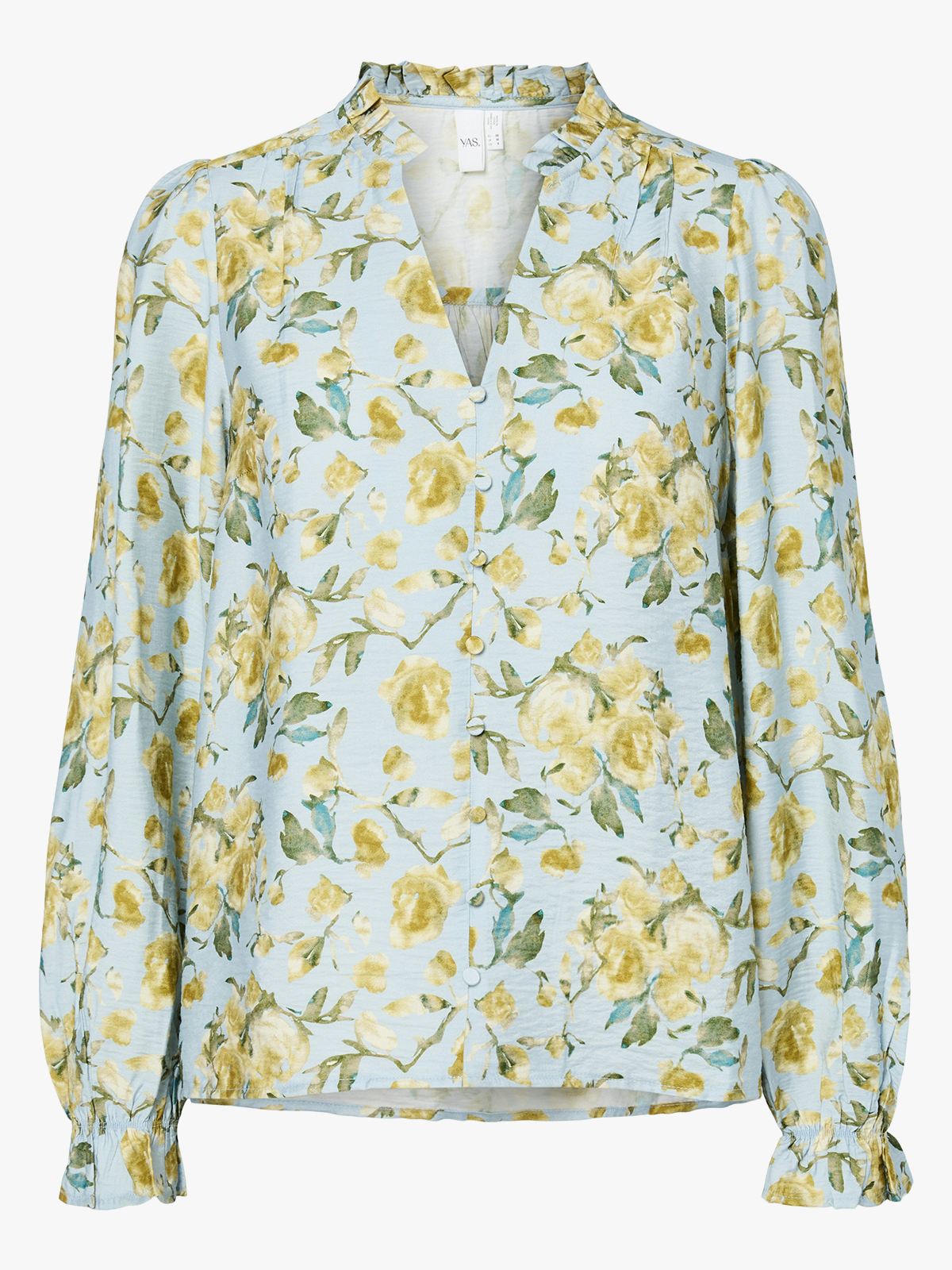 Y.A.S Kaya Long Sleeve Shirt Skyway