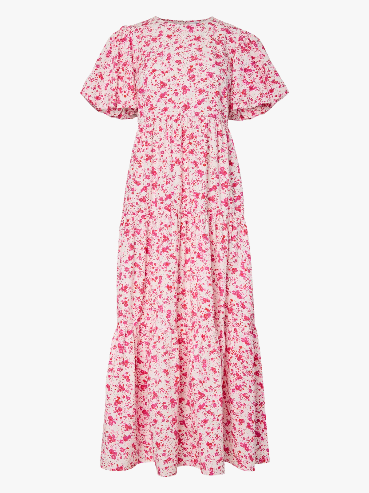 Y.A.S Colea Short Sleeve Ankle Dress Pristine Donna