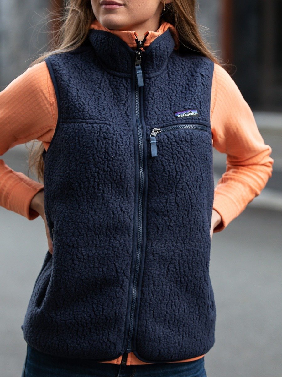 Patagonia Retro Pile Vest New navy