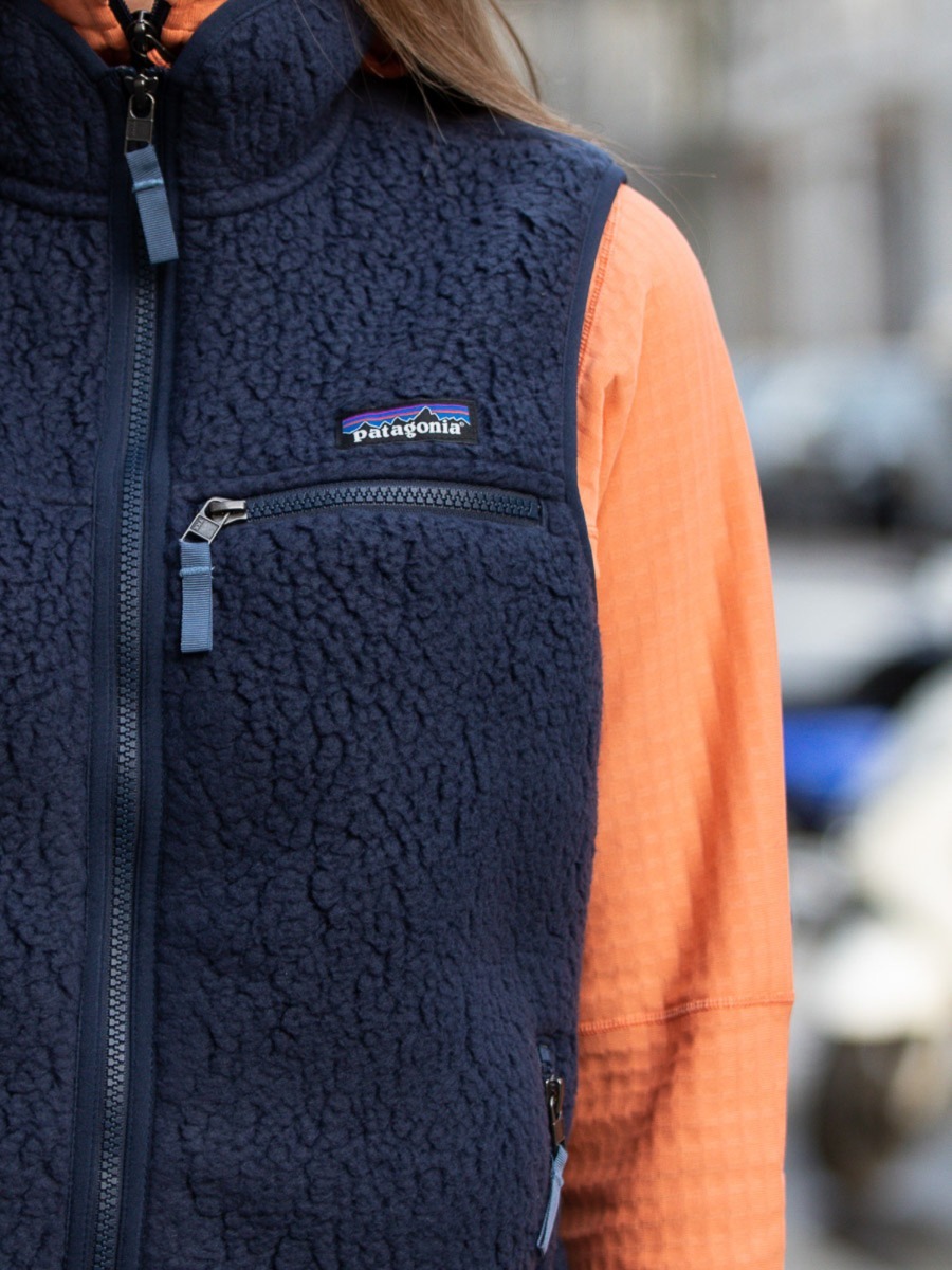 Patagonia Retro Pile Vest New navy