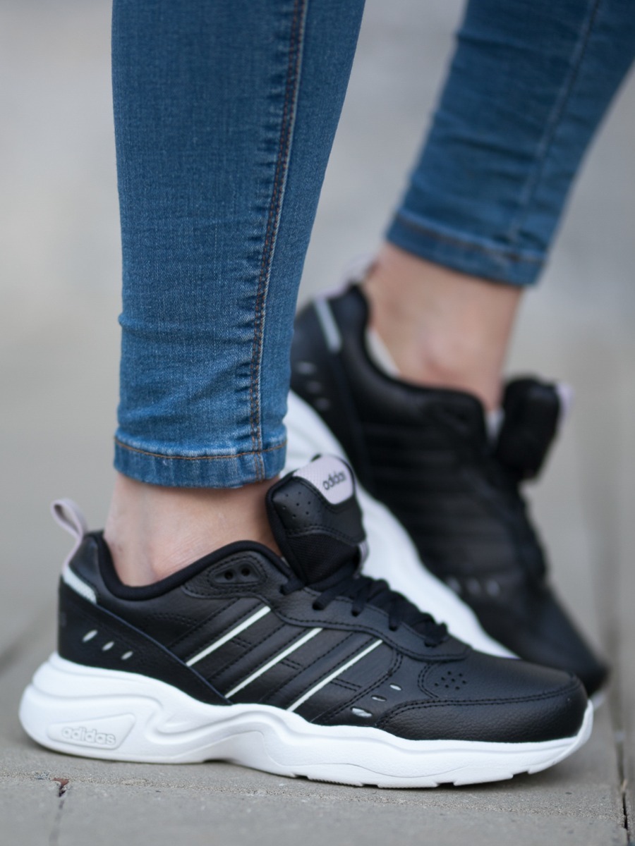 adidas Strutter Core Black/ Blue Tint