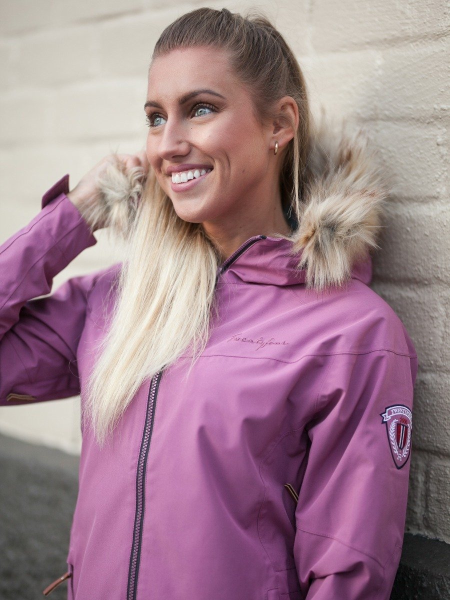 Twentyfour Finse 2-lags Jakke Rose