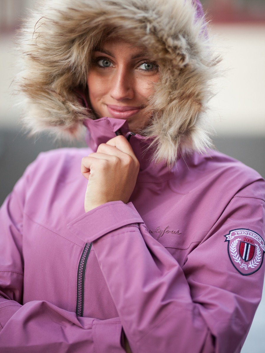 Twentyfour Finse 2-lags Jakke Rose